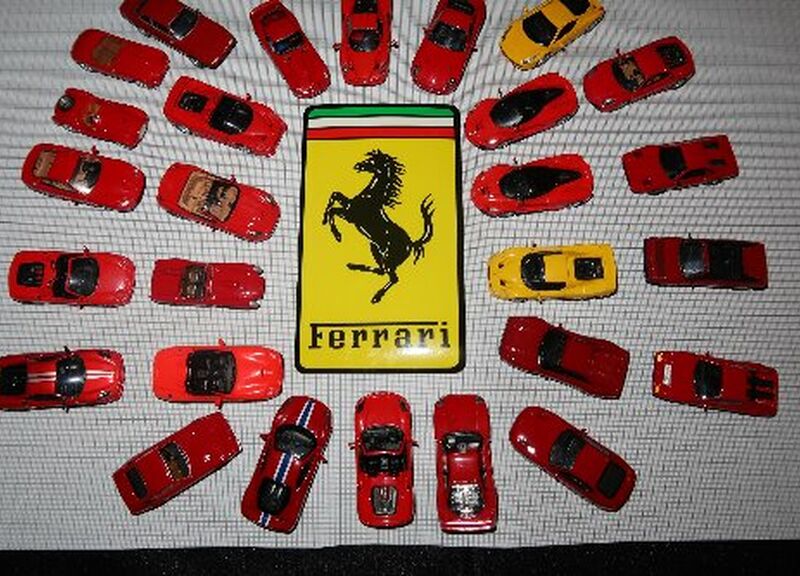 modelly Kategorie Ferrari 1:87 Abbildung
