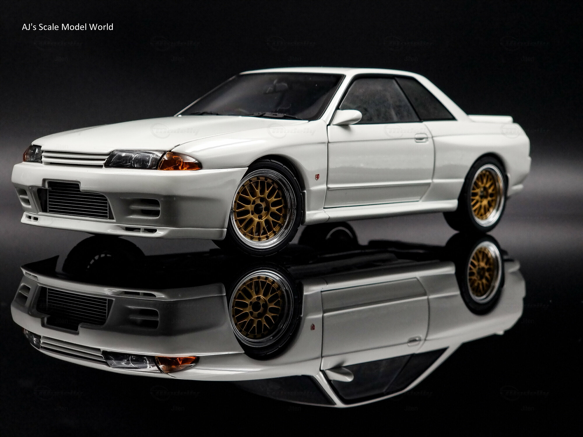 Nissan Skyline Gt R R Modellauto Autoart In Weiss Von